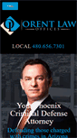 Mobile Screenshot of orentcriminallaw.com